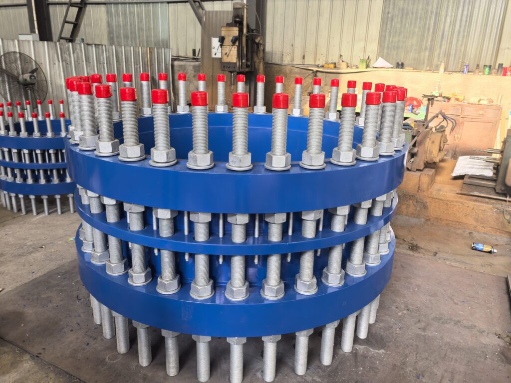 Large DN1700 dismantling joint ready for shipment to Saudi Arabia